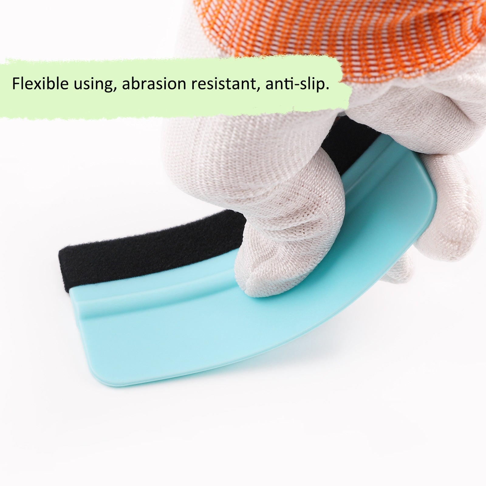 Flexible Mini Squeegee 2 PCS in mint color flexible and durable